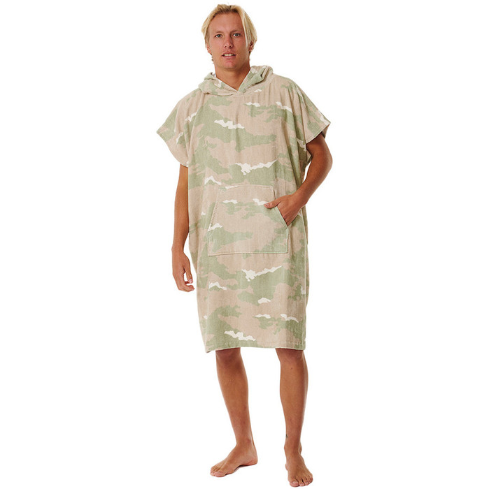 2023 Rip Curl Mens Combo Kapuzenhandtuch ndern Robe / Poncho 00HMTO - Salbei